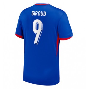 Fotbalové Dres Francie Olivier Giroud #9 Domácí Oblečení ME 2024 Krátký Rukáv